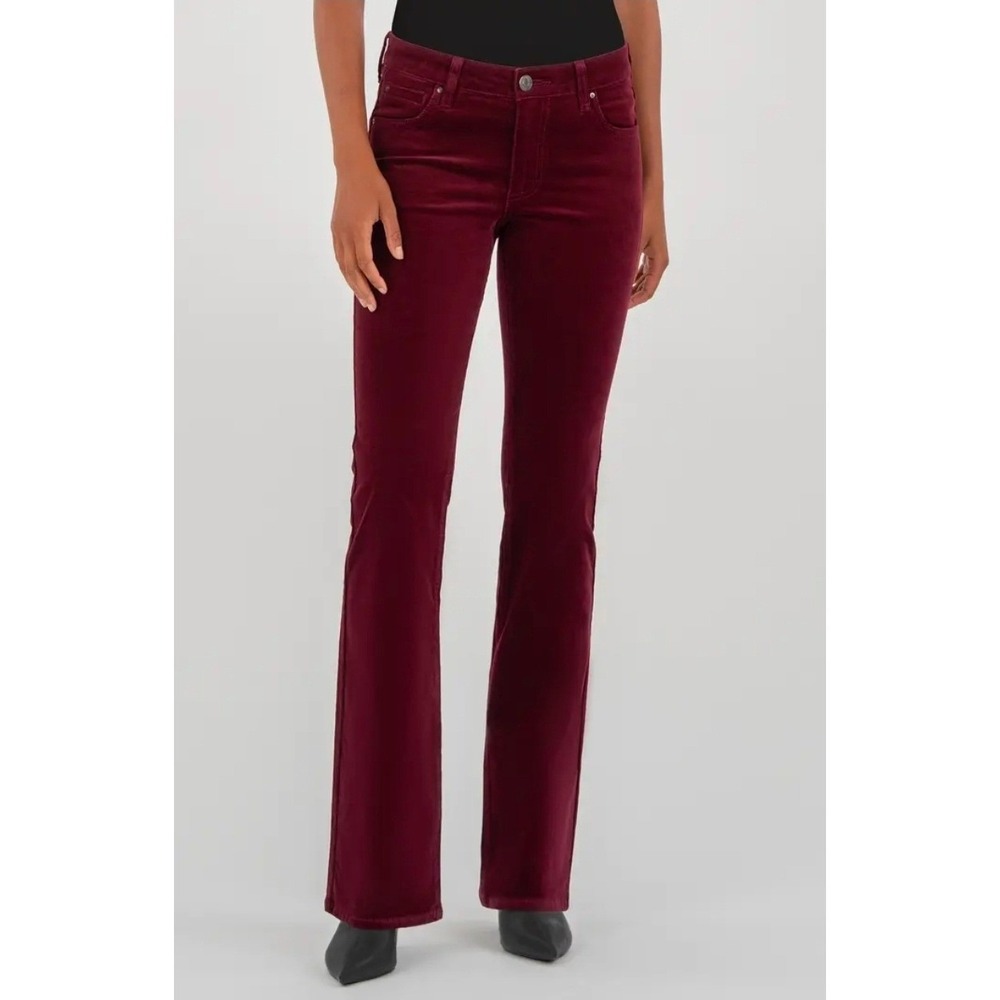 KUT from the Kloth Women Natalie Bootcut Corduroy Pants Size 2 preppy office